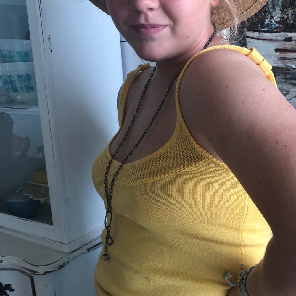 Knit tank top